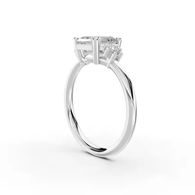 Marni Petite Three-Stone Engagement Ring