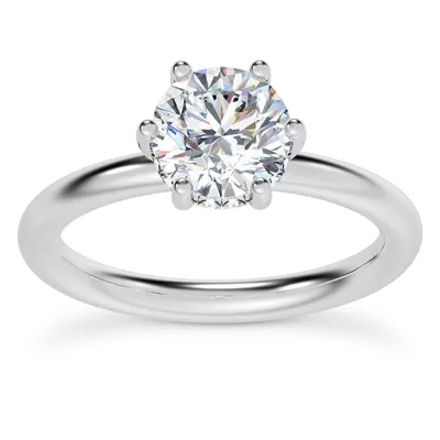 Colore Diamond Hidden Engagement Ring