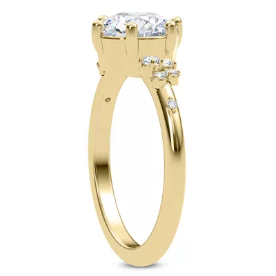 Bernice Cluster Engagement Ring