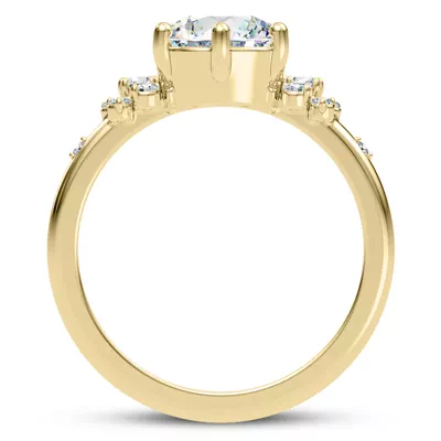 Bernice Cluster Engagement Ring