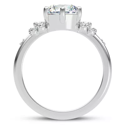Bernice Cluster Engagement Ring