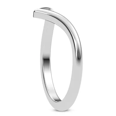 Bernice Chevron Polished Band
