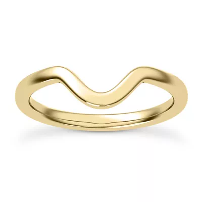 Stacy Wide Curved Band