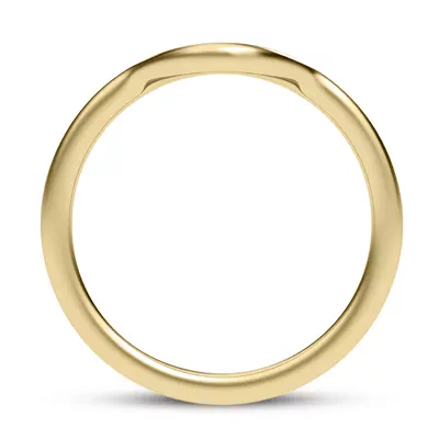 Stacy Wide Curved Band