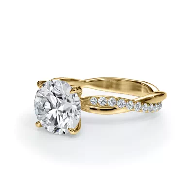 Bellora Pavé Twist Engagement Ring