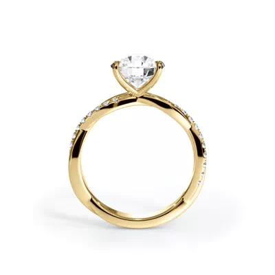 Bellora Pavé Twist Engagement Ring
