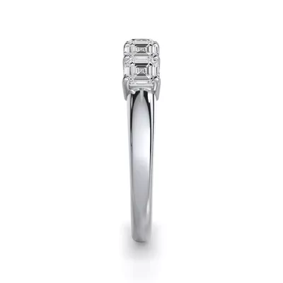 Asscher Cut Lab Diamond 5 Stone Ring (1.00 ct. tw.)