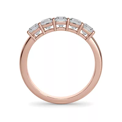 Asscher Cut Diamond 5 Stone Ring (1.00 ct. tw.)