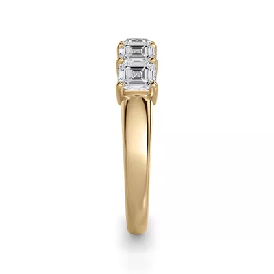 Asscher Cut Lab Diamond 5 Stone Ring (1.50 ct. tw.)