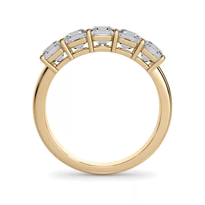 Asscher Cut Lab Diamond 5 Stone Ring (1.50 ct. tw.)
