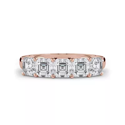 Asscher Cut Diamond 5 Stone Ring (1.50 ct. tw.)