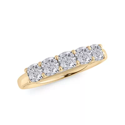 Cushion Cut Lab Diamond 5 Stone Ring (1.00 ct. tw.)