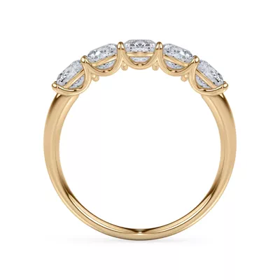 Cushion Cut Lab Diamond 5 Stone Ring (1.50 ct. tw.)