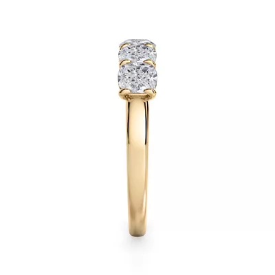 Cushion Cut Diamond 5 Stone Ring (1.50 ct. tw.)