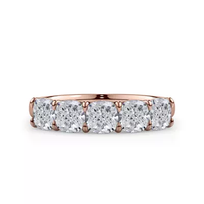 Cushion Cut Lab Diamond 5 Stone Ring (2.00 ct. tw.)