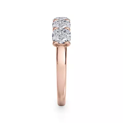 Cushion Cut Lab Diamond 5 Stone Ring (2.00 ct. tw.)