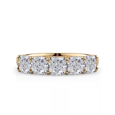 Cushion Cut Lab Diamond 5 Stone Ring (2.00 ct. tw.)