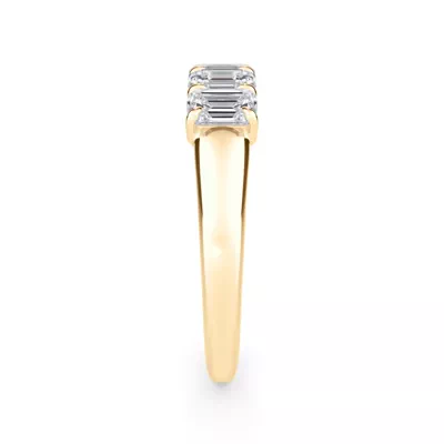 Emerald Cut Lab Diamond 5 Stone Ring (1.00 ct. tw.)