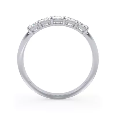 Emerald Cut Diamond 5 Stone Ring (1.00 ct. tw.)