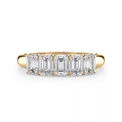 Emerald Cut Diamond 5 Stone Ring (1.00 ct. tw.)