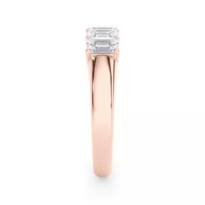 Emerald Cut Lab Diamond 5 Stone Ring (1.50 ct. tw.)