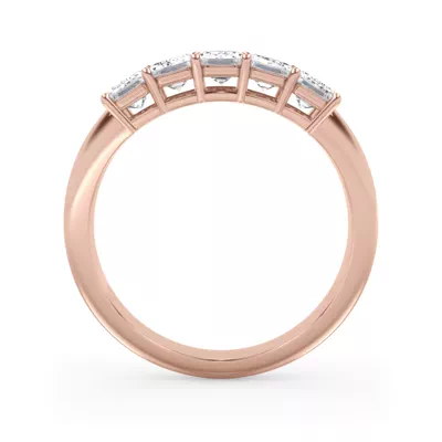 Emerald Cut Diamond 5 Stone Ring (1.50 ct. tw.)