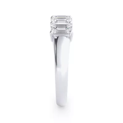 Emerald Cut Lab Diamond 5 Stone Ring (2.00 ct. tw.)