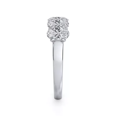 Oval Cut Lab Diamond 5 Stone Ring (1.50 ct. tw.)