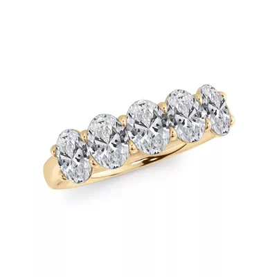Oval Cut Diamond 5 Stone Ring (1.50 ct. tw.)