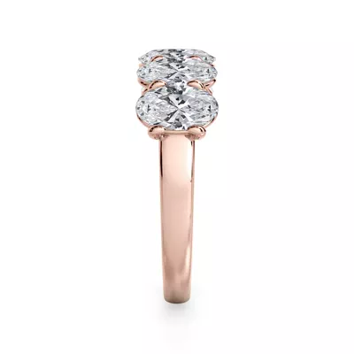 Oval Cut Diamond 5 Stone Ring (2.50 ct. tw.)