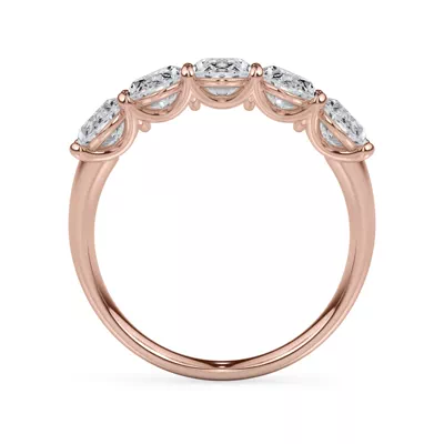 Oval Cut Diamond 5 Stone Ring (2.50 ct. tw.)