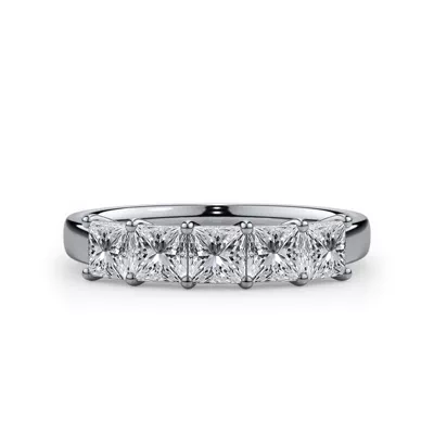 Princess Cut Lab Diamond 5 Stone Ring (1.00 ct. tw.)