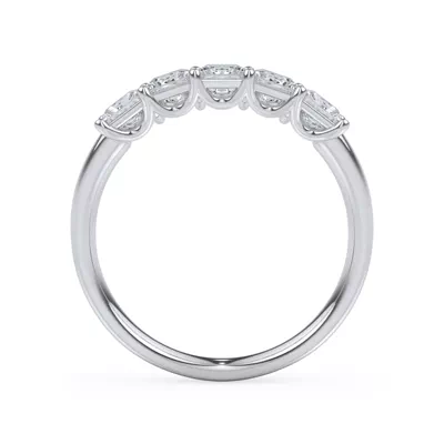 Princess Cut Lab Diamond 5 Stone Ring (1.00 ct. tw.)