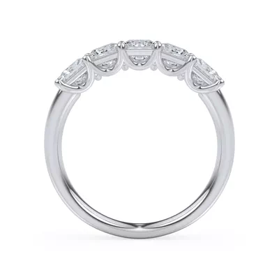 Princess Cut Lab Diamond 5 Stone Ring (1.50 ct. tw.)