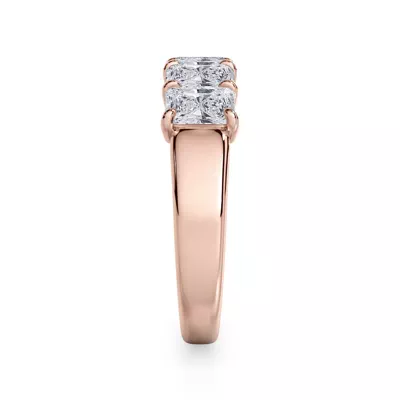 Radiant Cut Lab Diamond 5 Stone Ring (1.50 ct. tw.)