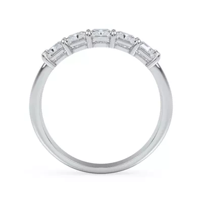 Radiant Cut Lab Diamond 5 Stone Ring (1.50 ct. tw.)