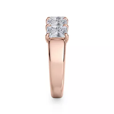 Radiant Cut Lab Diamond 5 Stone Ring (2.00 ct. tw.)