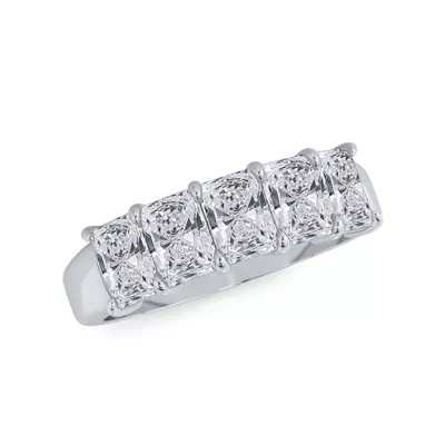 Radiant Cut Diamond 5 Stone Ring (2.00 ct. tw.)