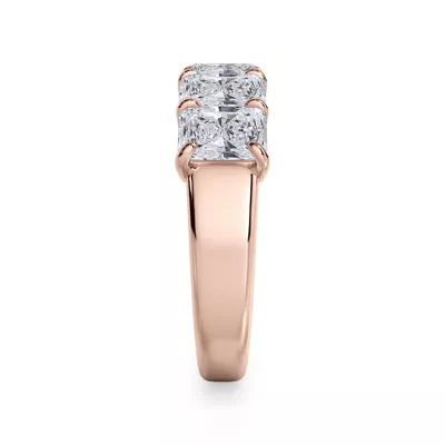 Radiant Cut Lab Diamond 5 Stone Ring (2.50 ct. tw.)