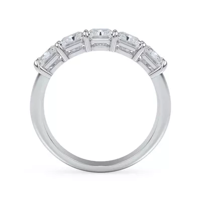 Radiant Cut Lab Diamond 5 Stone Ring (2.50 ct. tw.)