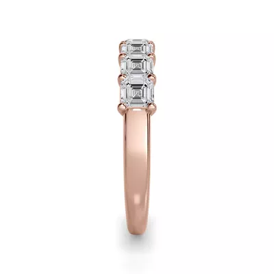Asscher Cut Lab Diamond 7 Stone Ring (1.00 ct. tw.)