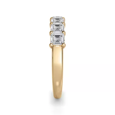 Asscher Cut Lab Diamond 7 Stone Ring (1.00 ct. tw.)