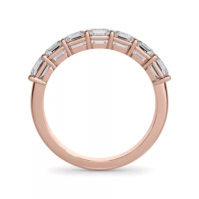Asscher Cut Lab Diamond 7 Stone Ring (1.50 ct. tw.)