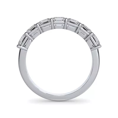 Asscher Cut Lab Diamond 7 Stone Ring (1.50 ct. tw.)