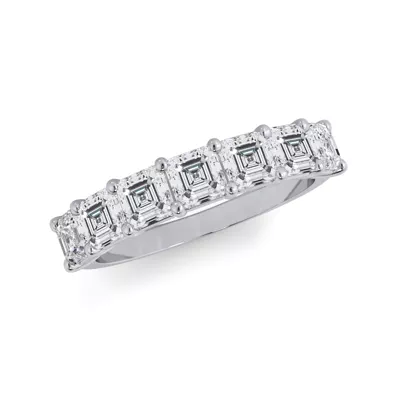 Asscher Cut Lab Diamond 7 Stone Ring (1.50 ct. tw.)