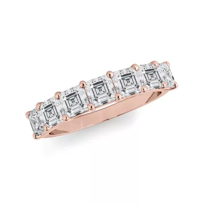 Asscher Cut Diamond 7 Stone Ring (1.50 ct. tw.)