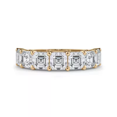 Asscher Cut Lab Diamond 7 Stone Ring (3.00 ct. tw.)