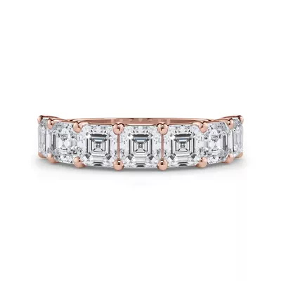Asscher Cut Diamond 7 Stone Ring (3.00 ct. tw.)