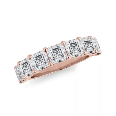 Asscher Cut Diamond 7 Stone Ring (3.00 ct. tw.)