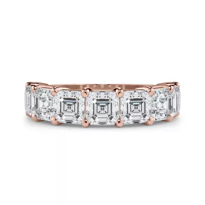 Asscher Cut Diamond 7 Stone Ring (3.50 ct. tw.)